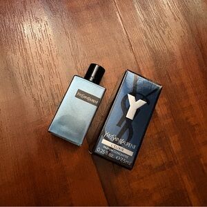 New in Box YVES SAINT LAURENT Y L’ELIXIR Cologne Travel Size .25 oz